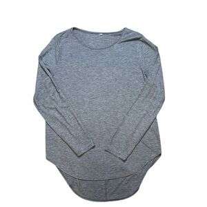 Under Armour Women’s M Grey Breathe Long Sleeve Shirt Performance Activewear